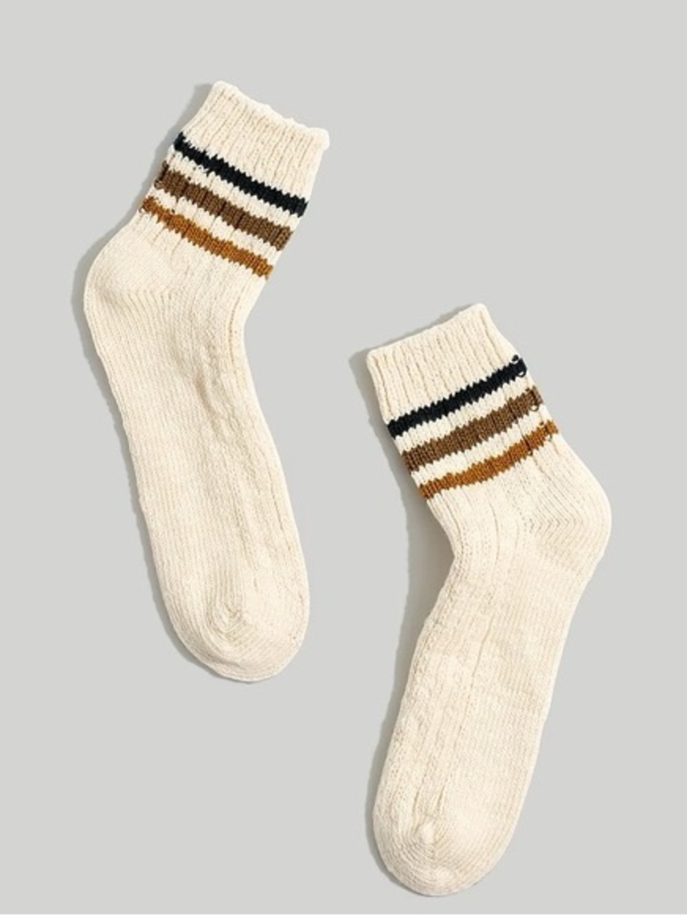 Madewell Ankle Socks Beige Women’s NEW